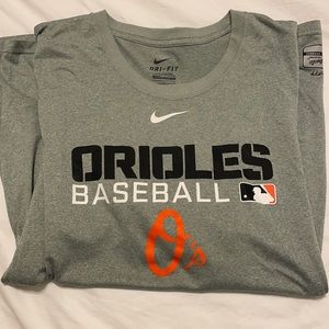 Gray Orioles Nike t shirt
